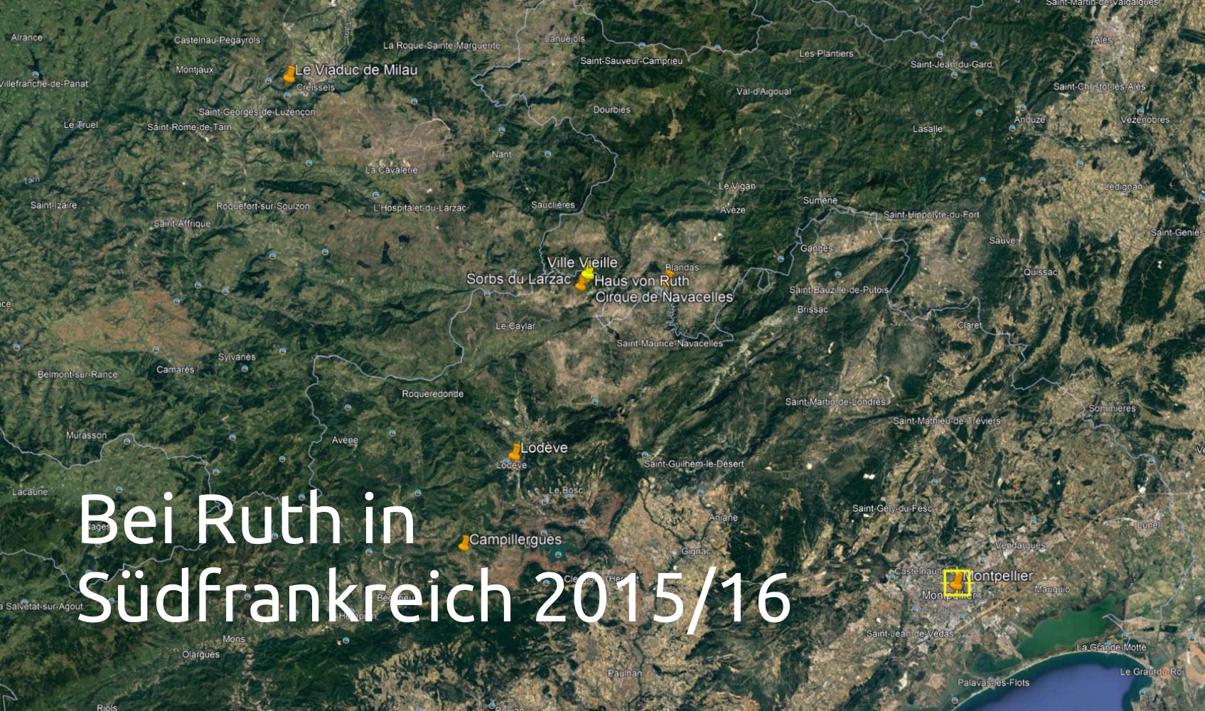 Bei Ruth in Sudfrankreich 2015-16